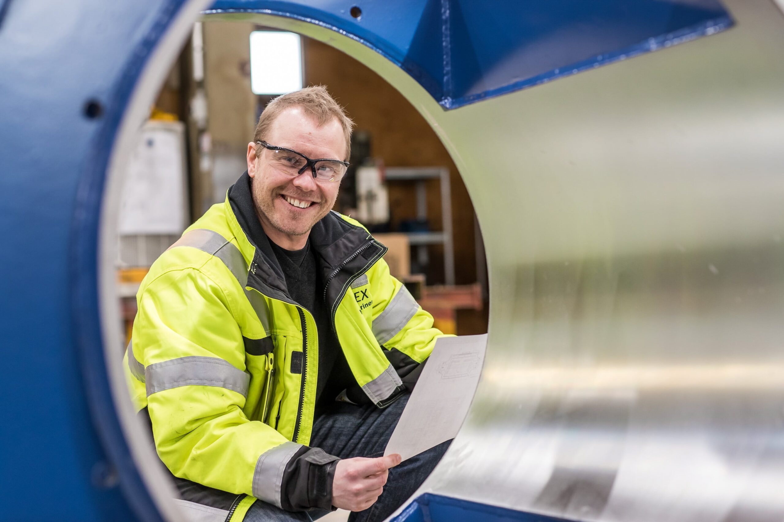 Laitex Production and Health and Safety Manager Matti Naukkarinen Credit Mikko Nikkinen