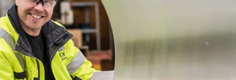 Engineer making structural analysis for plant.