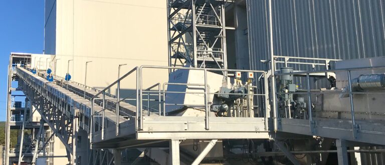 Power plant and it's belt conveyors-