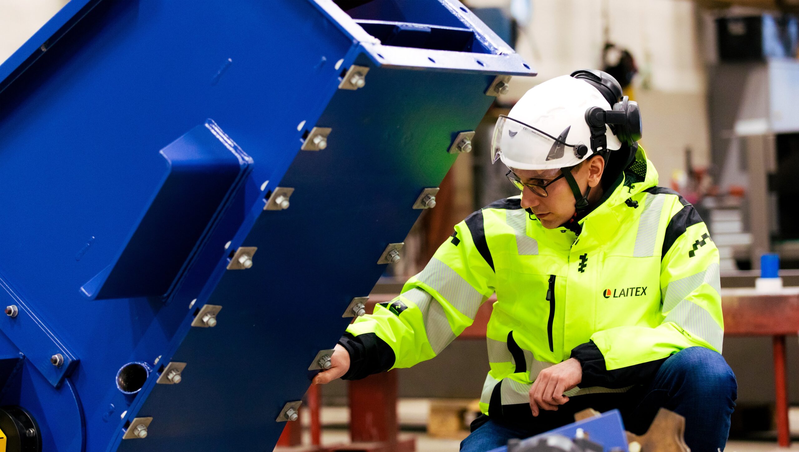 Laitex Lead engineer Heikki Laitinen presenting a project Credit Mikko Nikkinen