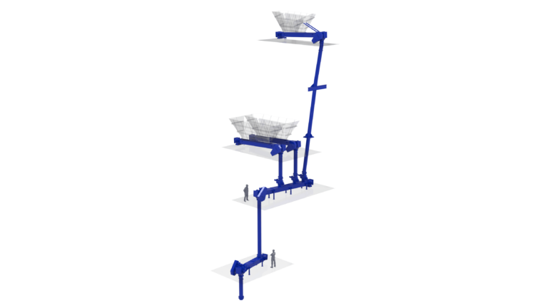 Blue ash conveyors for recovery boiler.
