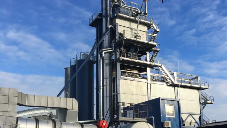 Sludge incineration plant in Rovaniemi.